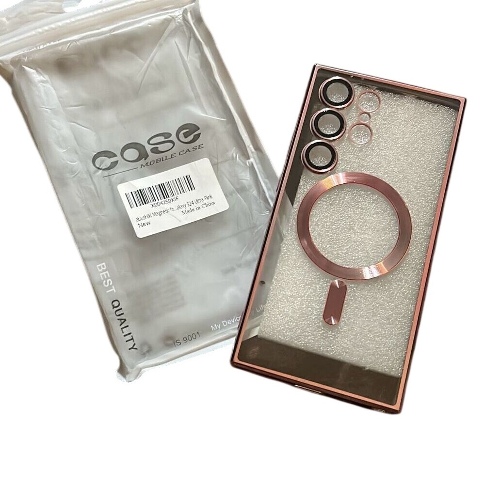 Ultra Clear Slim Case w/ Camera‎ Protector Designed for Samsung Galaxy S24